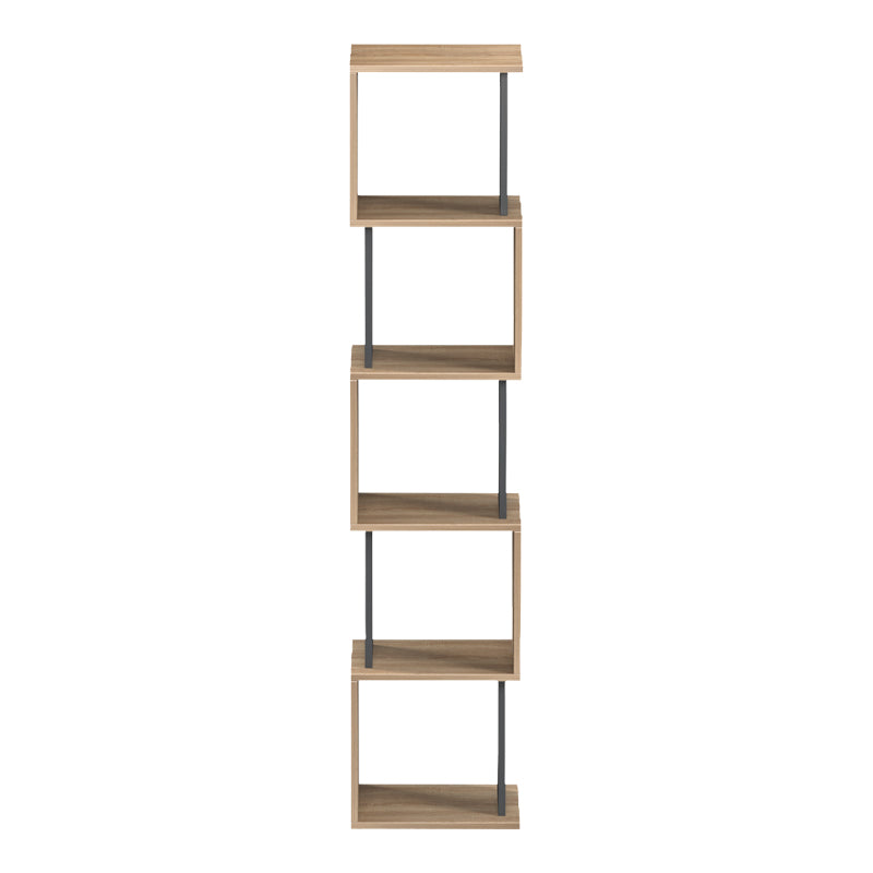 Βιβλιοθήκη Cubik Sonoma - Ανθρακί 35x30x161