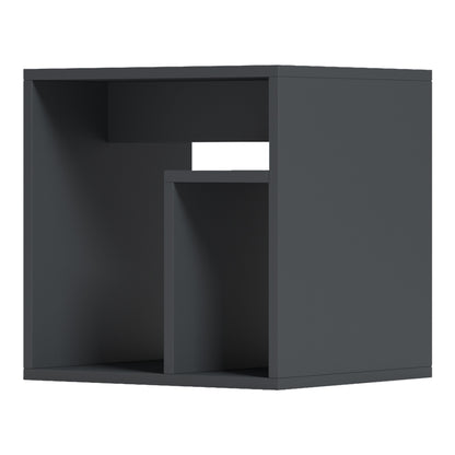 Βοηθητικό Τραπέζι Doublo Ανθρακί 40x35x40