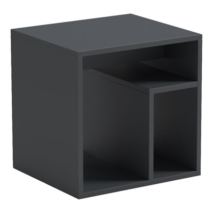 Βοηθητικό Τραπέζι Doublo Ανθρακί 40x35x40
