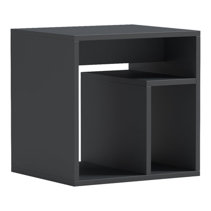 Βοηθητικό Τραπέζι Doublo Ανθρακί 40x35x40
