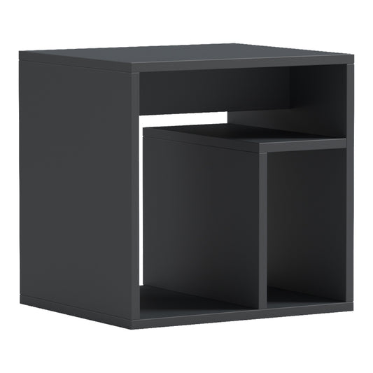 Βοηθητικό Τραπέζι Doublo Ανθρακί 40x35x40