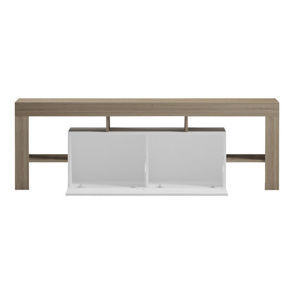 Έπιπλο Τηλεόρασης Liner Sonoma-Λευκό 150x40x50
