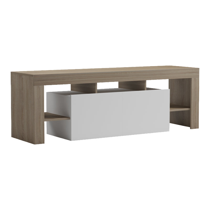 Έπιπλο Τηλεόρασης Liner Sonoma-Λευκό 150x40x50