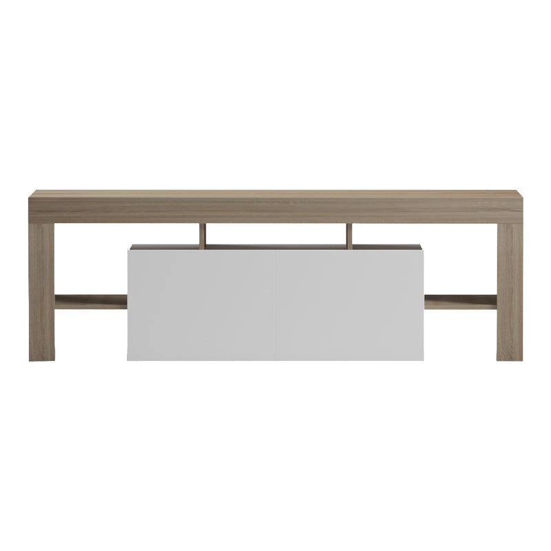 Έπιπλο Τηλεόρασης Liner Sonoma-Λευκό 150x40x50