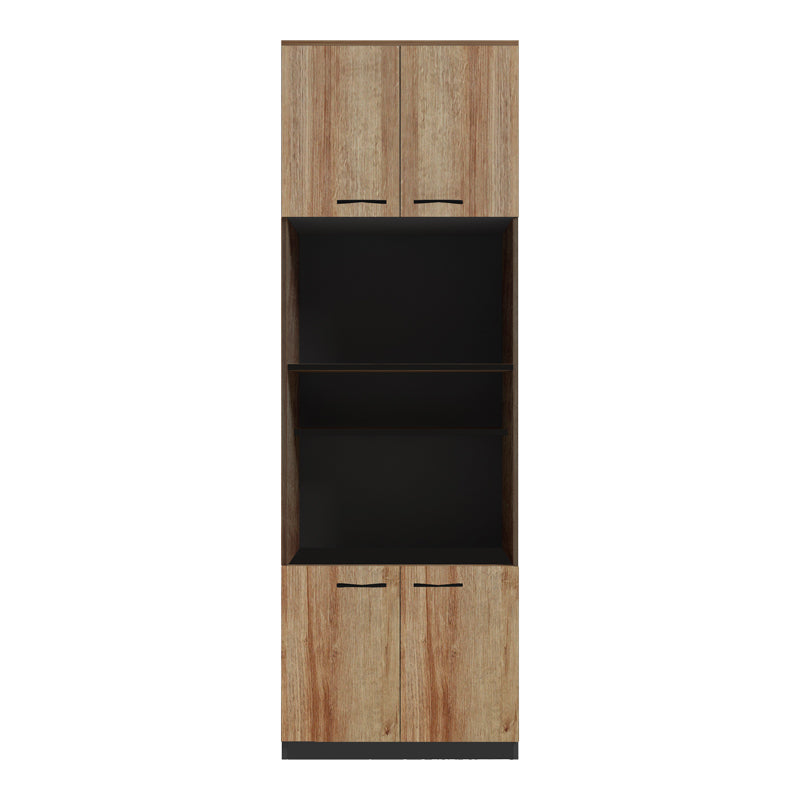 Ντουλάπα Κουζίνας Rowan σε Ανθρακί-Oak Απόχρωση 60x42x182