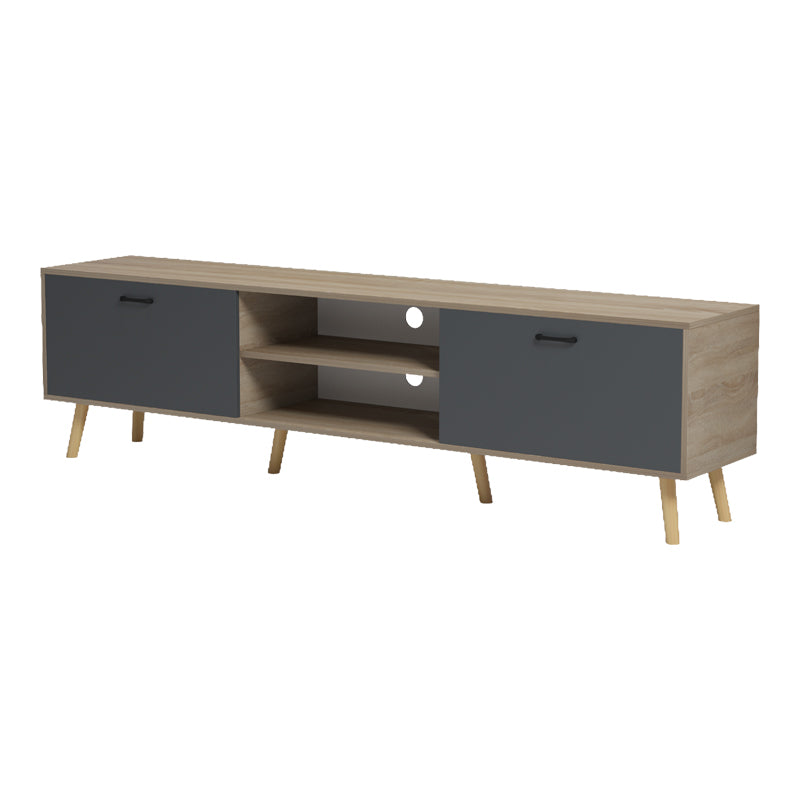 Έπιπλο Τηλεόρασης Gorna Sonoma-Ανθρακί 180x35x48.6