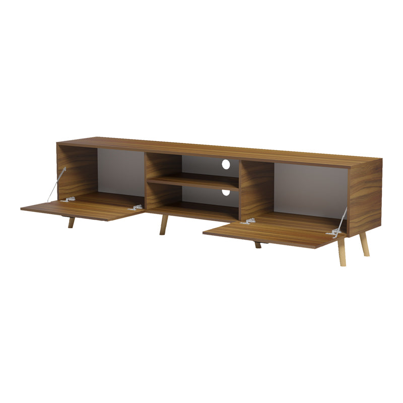 Έπιπλο Τηλεόρασης Gorna Καρυδί 180x35x48.6