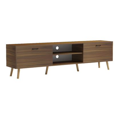 Έπιπλο Τηλεόρασης Gorna Καρυδί 180x35x48.6
