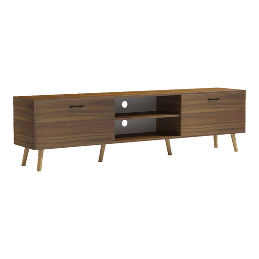 Έπιπλο Τηλεόρασης Gorna Καρυδί 180x35x48.6