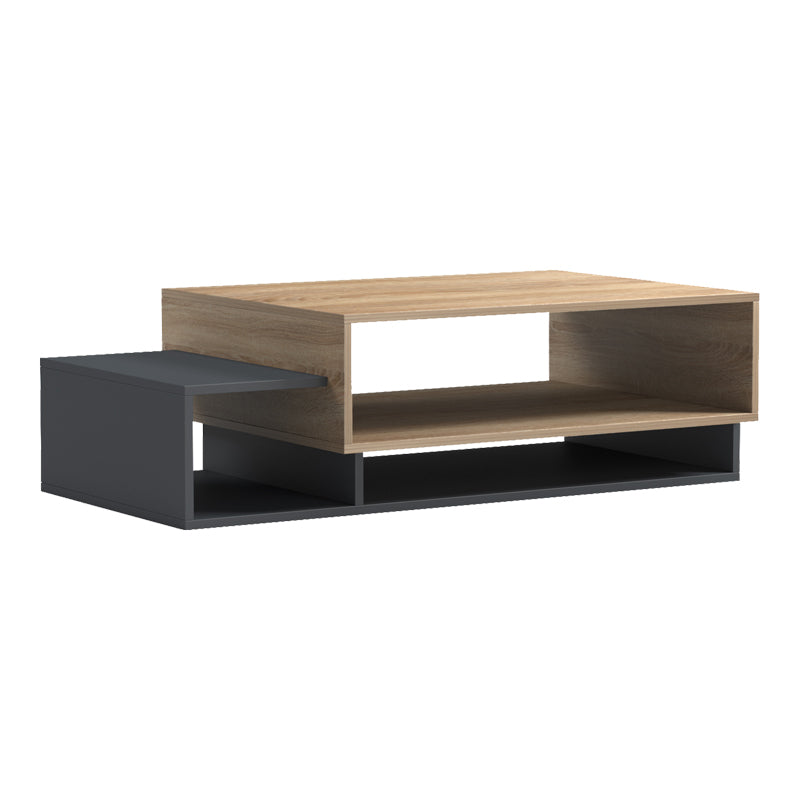 Τραπέζι Σαλονιού Dekost σε Sonoma-Ανθρακί 105x50x32