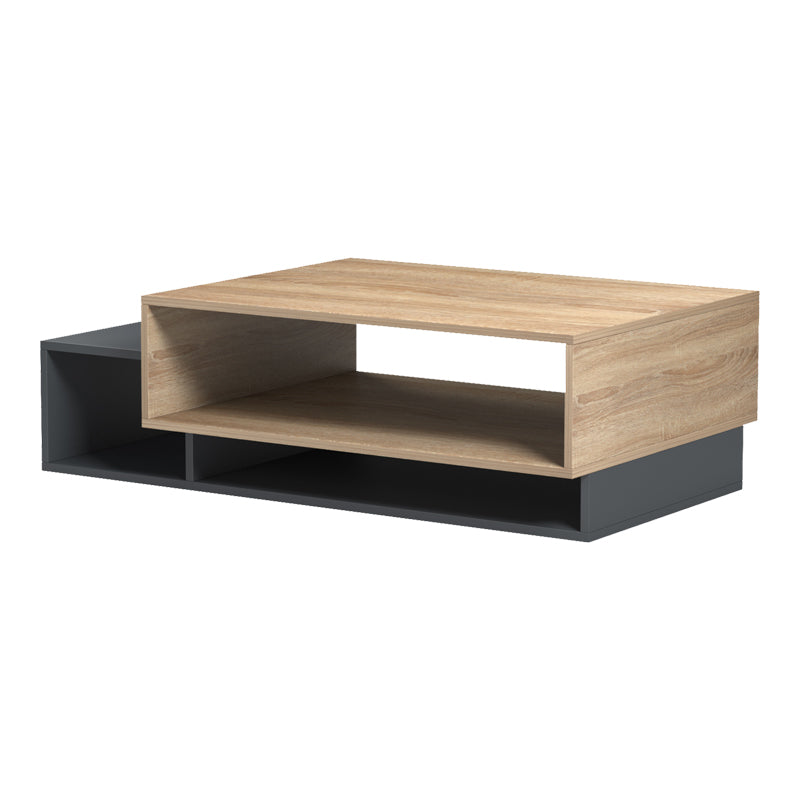 Τραπέζι Σαλονιού Dekost σε Sonoma-Ανθρακί 105x50x32