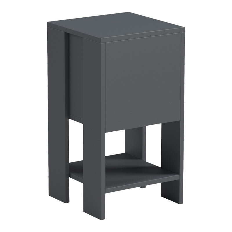 Κομοδίνο Reppo Ανθρακί 30x30x55