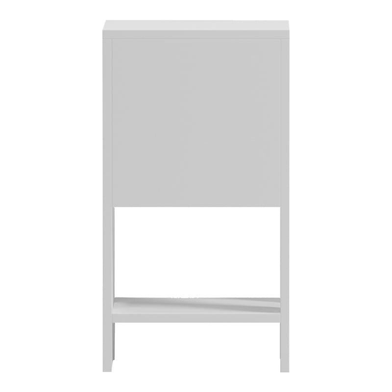 Κομοδίνο Reppo Λευκό 30x30x55