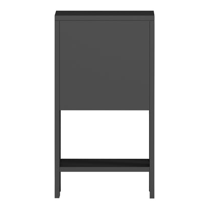 Κομοδίνο Reppo Μαύρο 30x30x55