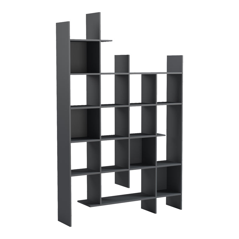 Βιβλιοθήκη Manco Ανθρακί 122x25.5x188
