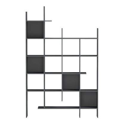 Βιβλιοθήκη Manco Ανθρακί 122x25.5x188