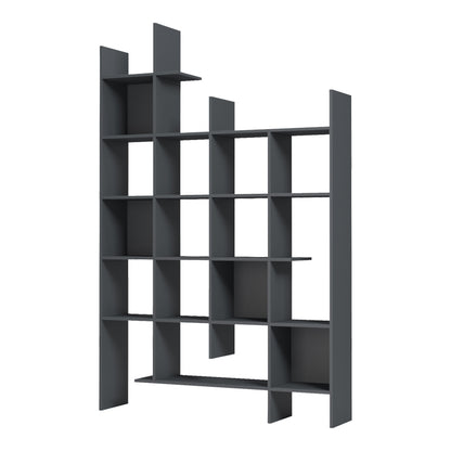 Βιβλιοθήκη Manco Ανθρακί 122x25.5x188