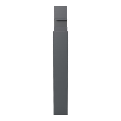 Βιβλιοθήκη Manco Ανθρακί 122x25.5x188