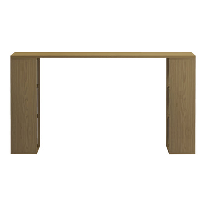 Γραφείο με Ραφιέρα Colmar σε Ανοιχτό Καρυδί 140x60x75