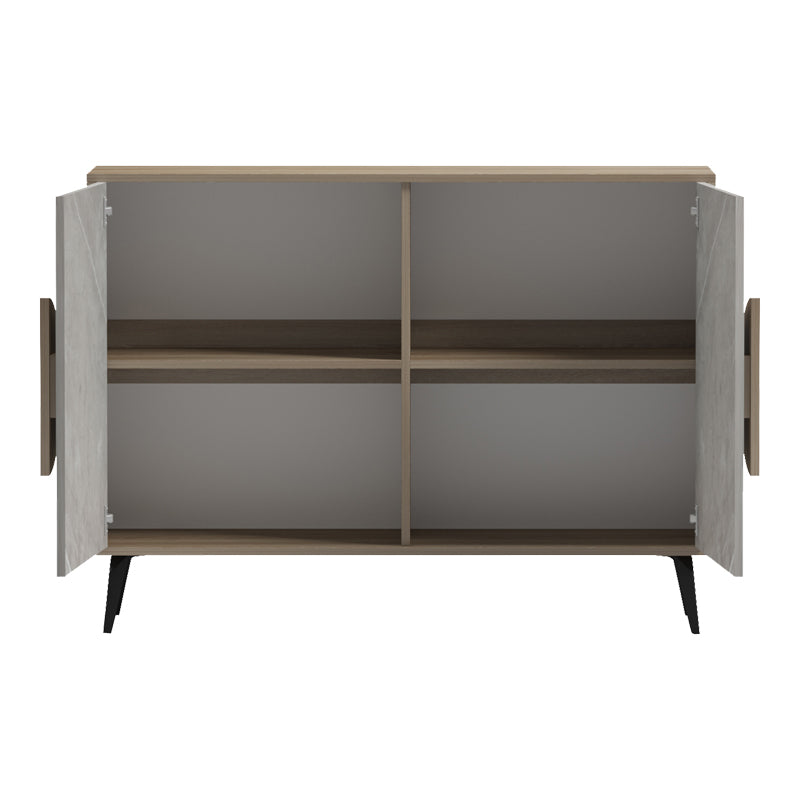 Μπουφές Gora Sonoma-Μπεζ Όψη Μαρμάρου 110x35.5x82