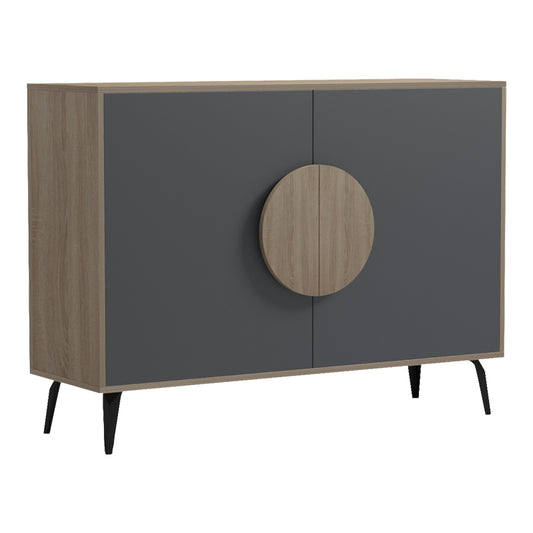 Μπουφές Gora Sonoma-Ανθρακί 110x35.5x82