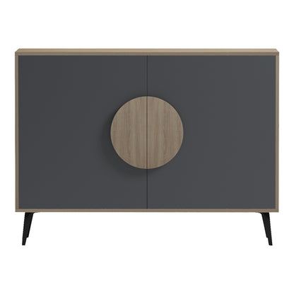 Μπουφές Gora Sonoma-Ανθρακί 110x35.5x82