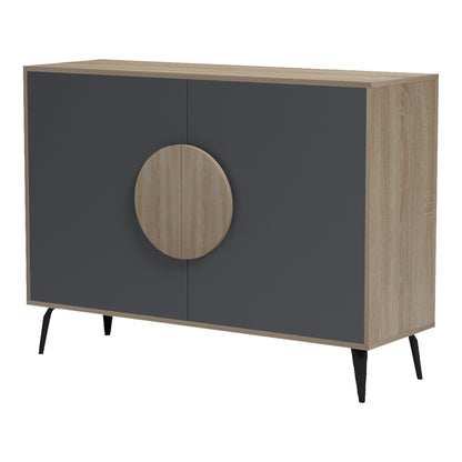 Μπουφές Gora Sonoma-Ανθρακί 110x35.5x82