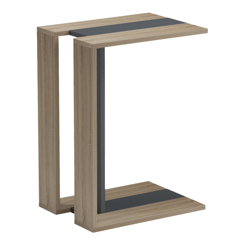 Βοηθητικό Τραπέζι Muju Sonoma-Ανθρακί 30x40x55