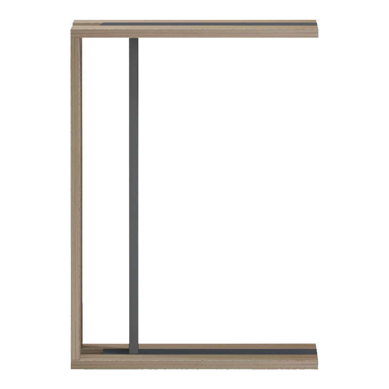 Βοηθητικό Τραπέζι Muju Sonoma-Ανθρακί 30x40x55