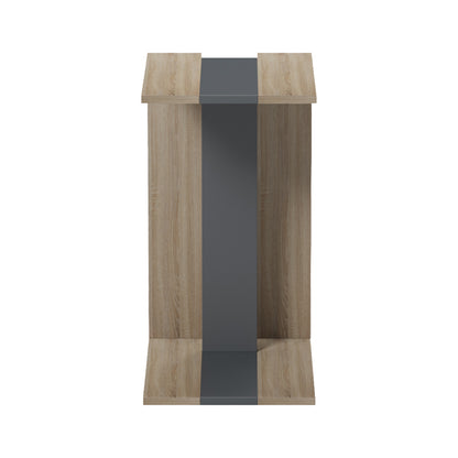 Βοηθητικό Τραπέζι Muju Sonoma-Ανθρακί 30x40x55