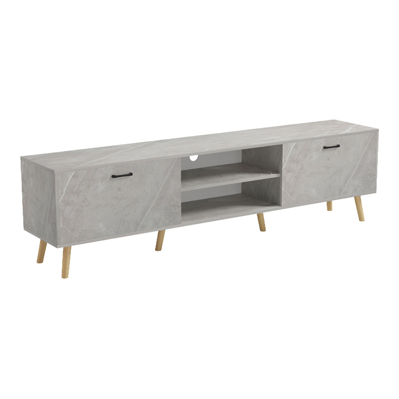 Έπιπλο Τηλεόρασης Gorna Μπεζ Εφέ Μαρμάρου 180x35x48.6