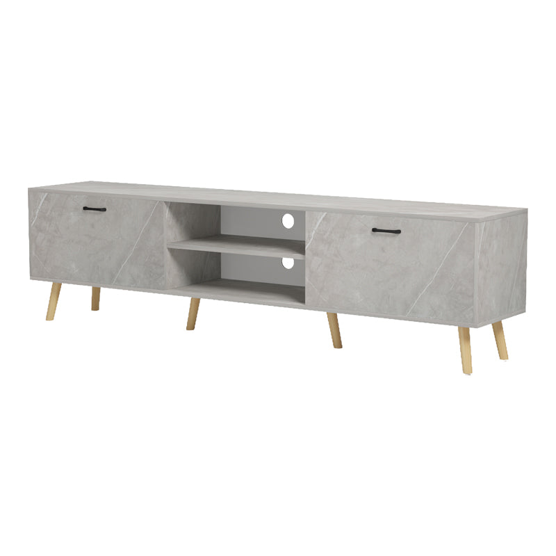 Έπιπλο Τηλεόρασης Gorna Μπεζ Εφέ Μαρμάρου 180x35x48.6
