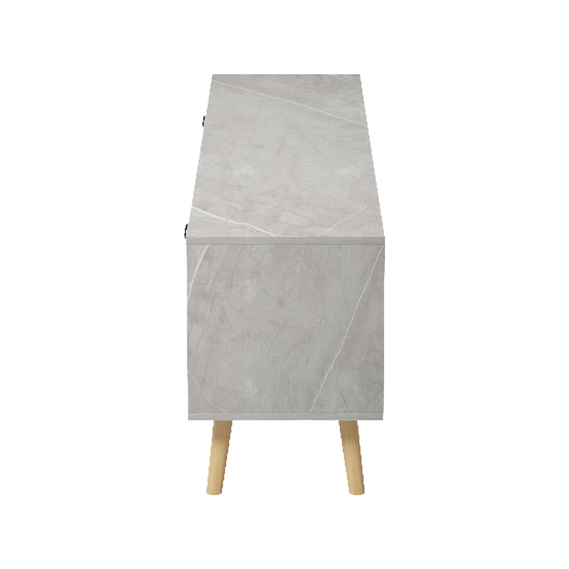 Έπιπλο Τηλεόρασης Gorna Μπεζ Εφέ Μαρμάρου 180x35x48.6
