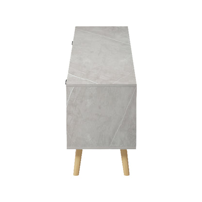 Έπιπλο Τηλεόρασης Gorna Μπεζ Εφέ Μαρμάρου 180x35x48.6