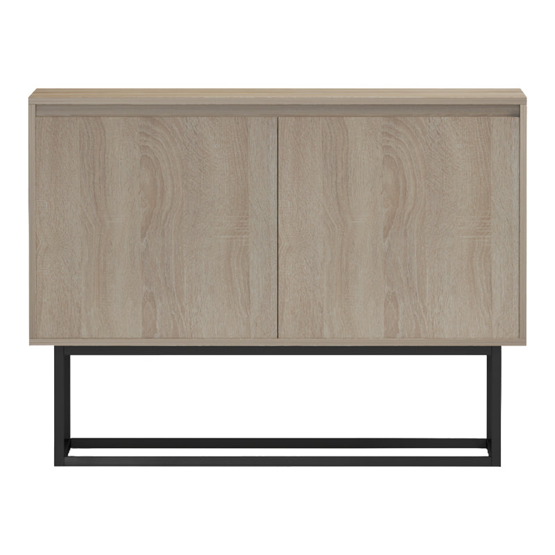 Μπουφές Dabia Sonoma-Πόδι Μαύρο Μέταλλο 100x40x74