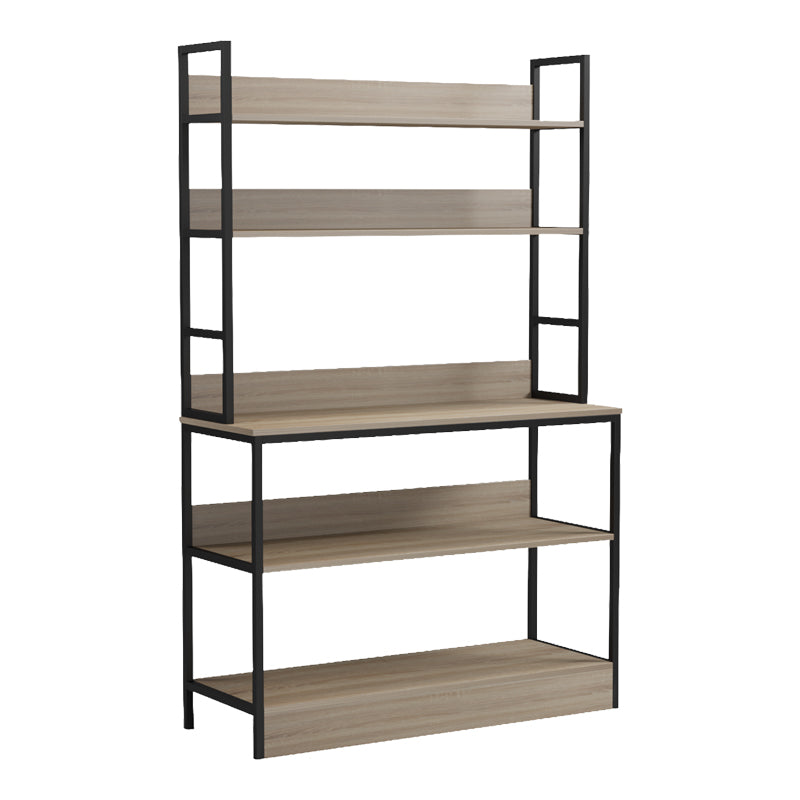 Oranis Sonoma-Black Floor Shelf 105x38x165