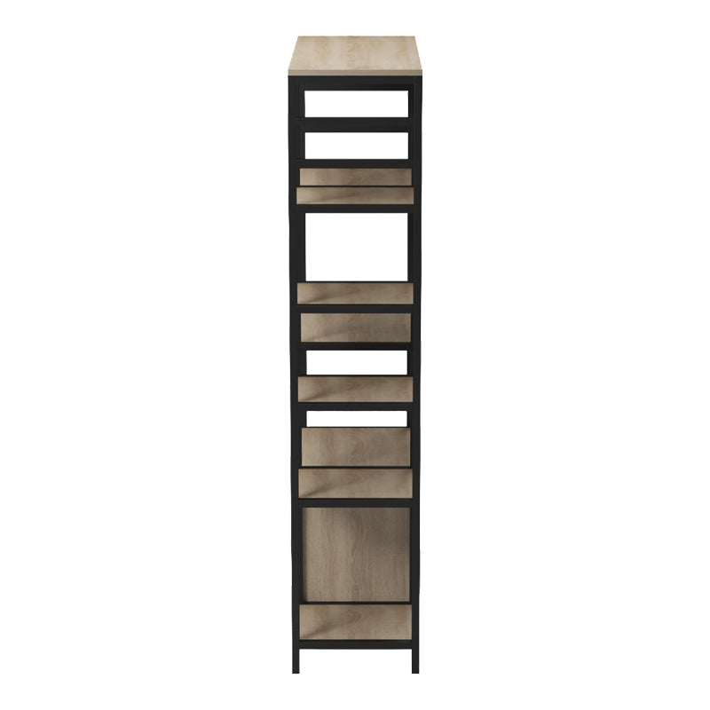 Επιδαπέδια Ραφιέρα Ranea Sonoma-Μαύρο 85x32x150