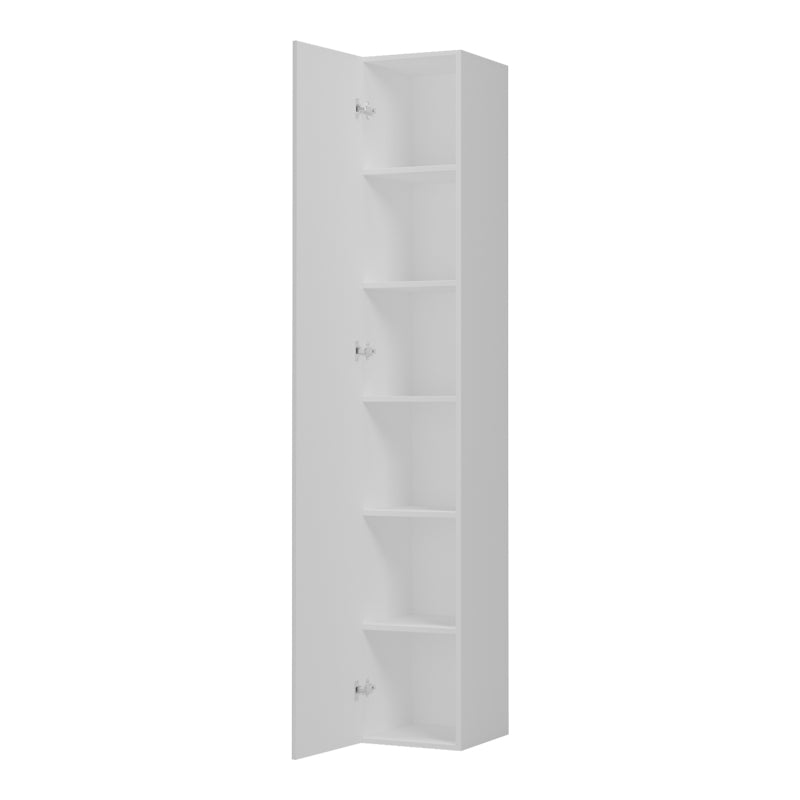 Ντουλάπα-Στήλη Anira Λευκό 30x30x180