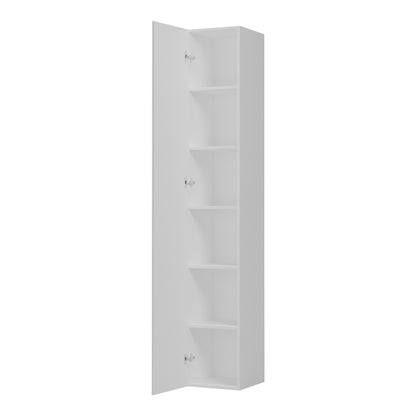 Ντουλάπα-Στήλη Anira Λευκό 30x30x180
