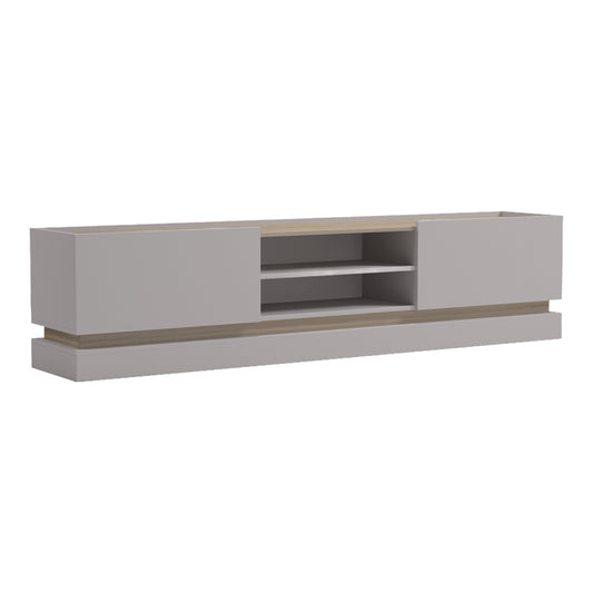 Έπιπλο Τηλεόρασης Wendo Γκρι-Sonoma 200x37x47