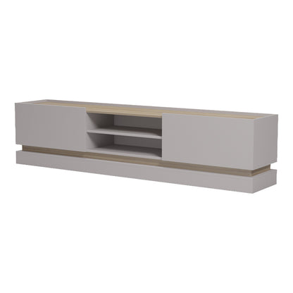 Έπιπλο Τηλεόρασης Wendo Γκρι-Sonoma 200x37x47