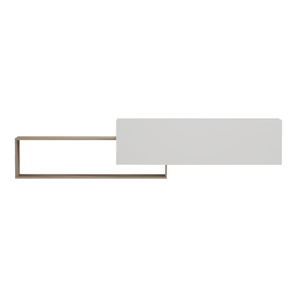 TV Wall Unit Olande Sonoma-White 210x35x48