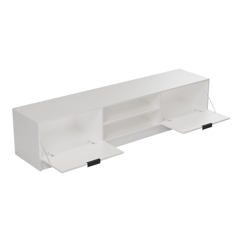 Έπιπλο Τηλεόρασης Lemardo Λευκό 180x40x40