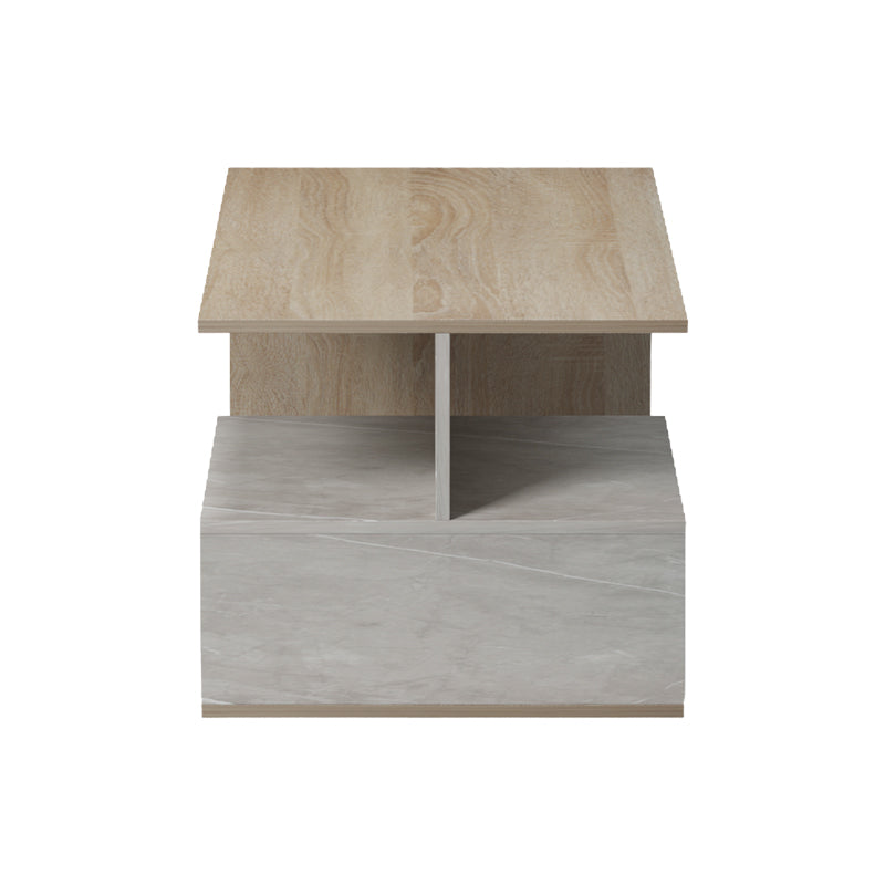 Kelena Living Room Table Sonoma-Beige Marble Look 90x51x43