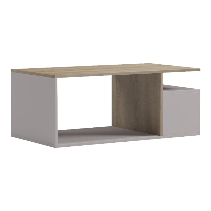 Τραπέζι Σαλονιού Wendo Γκρι-Sonoma 91x37x50