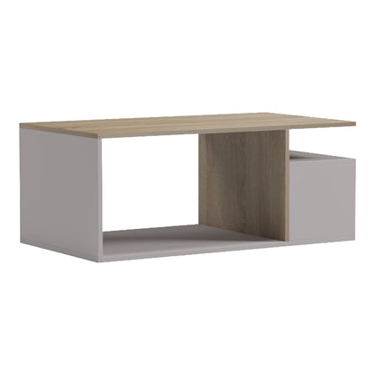 Τραπέζι Σαλονιού Wendo Γκρι-Sonoma 91x37x50