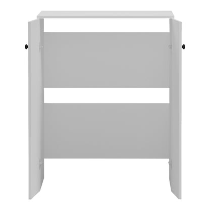Bathy Laundry Cabinet White 70x66x90