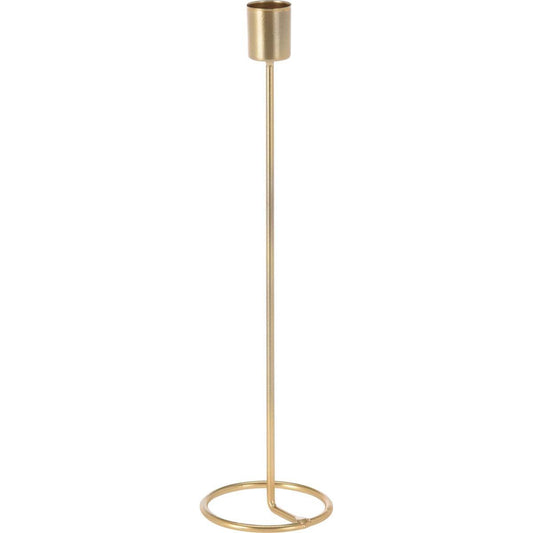 Κηροπήγιο Αλουμινίου Χρυσό 30εκ