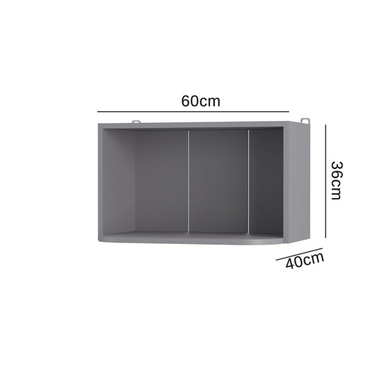 Craft Πάνω Ντουλάπι Γραφίτης 60x40x36