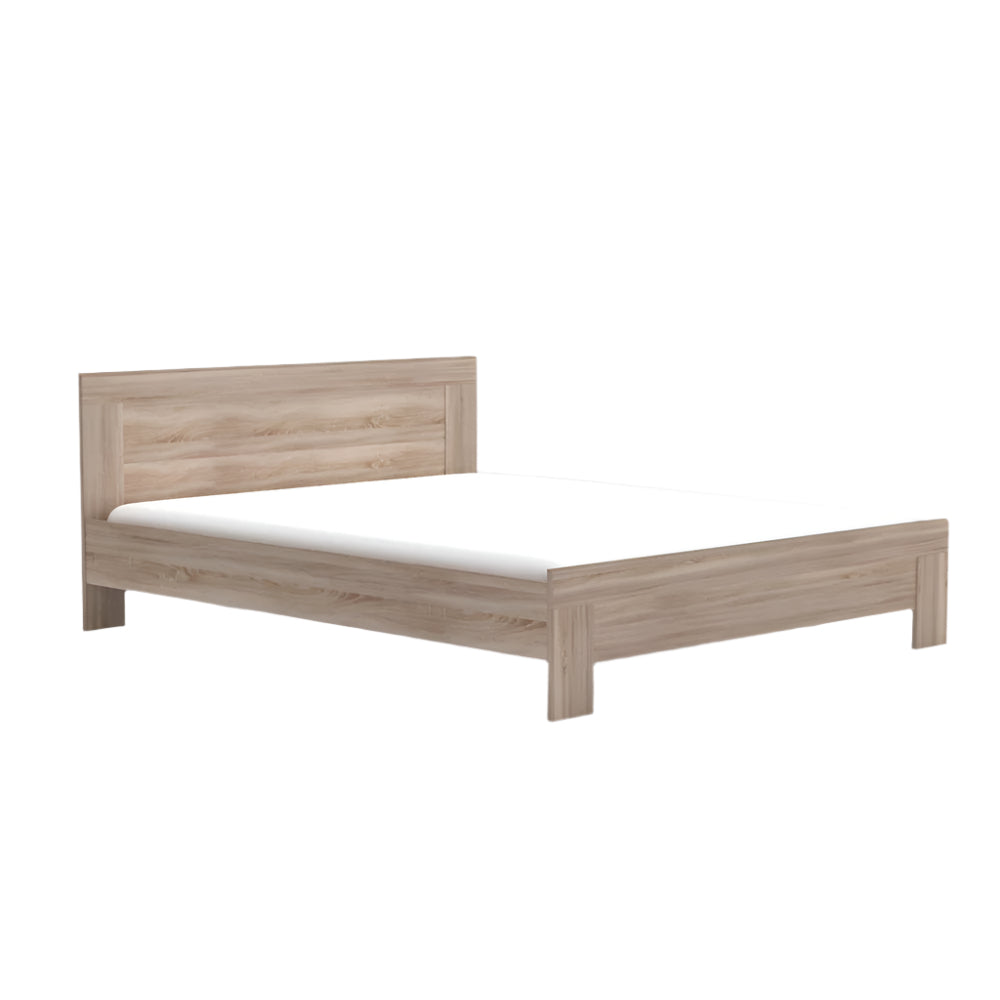 Κρεβάτι Solo Διπλό με Τάβλες Sonoma 160x200εκ